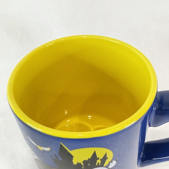 Harry Potter Coffee Mug Ceramic Blue Yellow Anime Cartoon Chibi Warner Bros 14oz - Picture 3 of 4